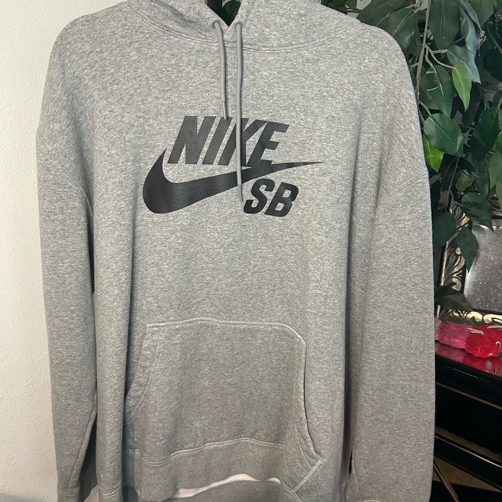 Nike Gray Sweatshirt Hoodie